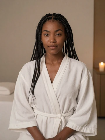 Zora, 25, from Belle Meade Nashville at a luxury spa
