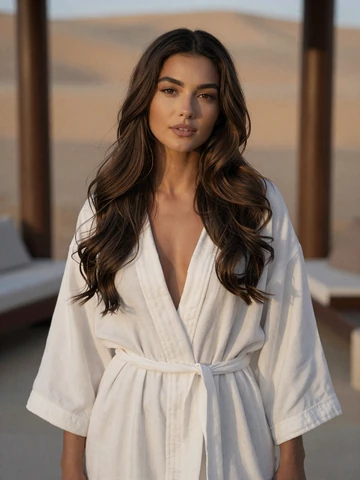 Sienna, 24, from Scottsdale at a luxury desert spa